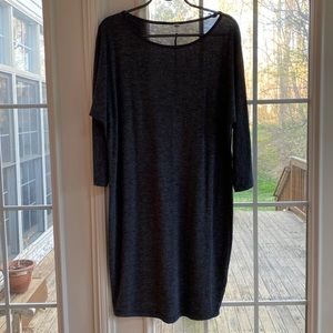 Old Navy shift dress darker grey S/P $12